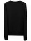 Men's Face Patch Sweatshirt Black - ACNE STUDIOS - BALAAN 3