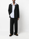 Unconstructed DB Blazer Jacket Black - OUR LEGACY - BALAAN 3