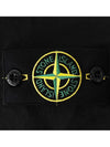 Supima Cotton Twill Stretch-TC Over Hooded Jacket Black - STONE ISLAND - BALAAN 5