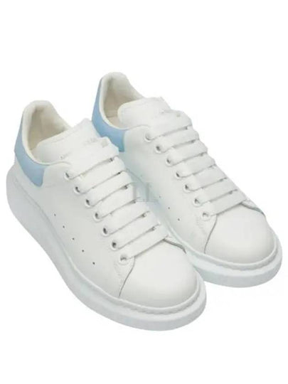 Oversized Low Top Sneakers White Powder Blue - ALEXANDER MCQUEEN - BALAAN 2