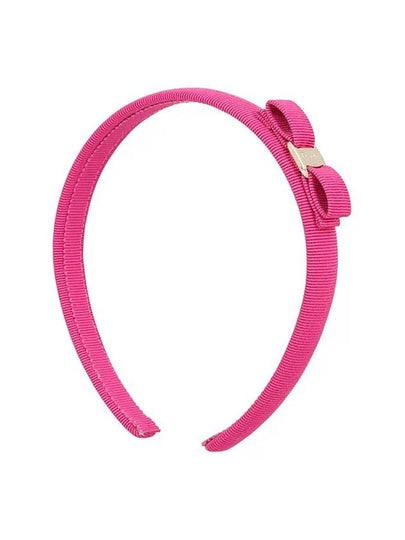 Vara Bow Headband Cherry Pink - SALVATORE FERRAGAMO - BALAAN 2