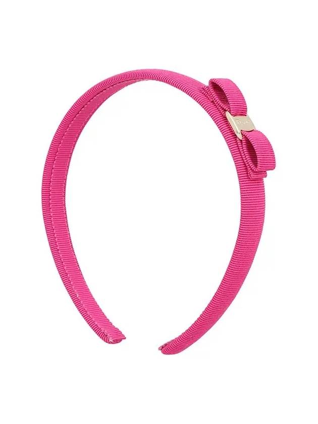 Vara Bow Headband Cherry Pink - SALVATORE FERRAGAMO - BALAAN 6