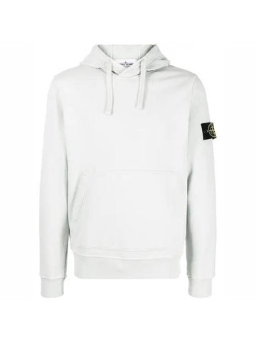 Kangaroo Pocket Hood White - STONE ISLAND - BALAAN.