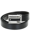 Reversible Leather Belt Black Brown - MONTBLANC - BALAAN 1