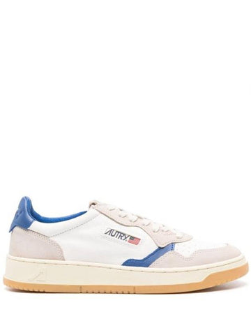 Sneakers AULMDS03 CANVAS SAND WHT PBLUE - AUTRY - BALAAN 1