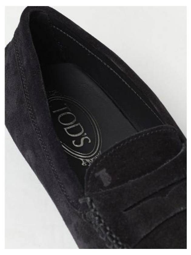 Gommino Suede Driving Shoes Black - TOD'S - BALAAN 5