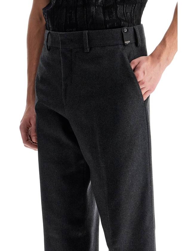 tailored cashmere trousers for - FENDI - BALAAN 4