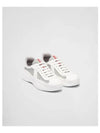 America's Cup Soft Rubber Bike Fabric Low Top Sneakers White - PRADA - BALAAN 2