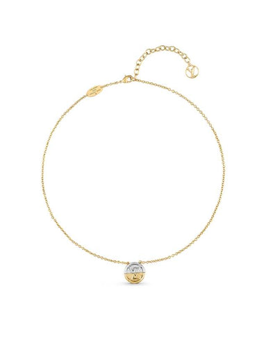 L TO V Necklace Gold - LOUIS VUITTON - BALAAN 1