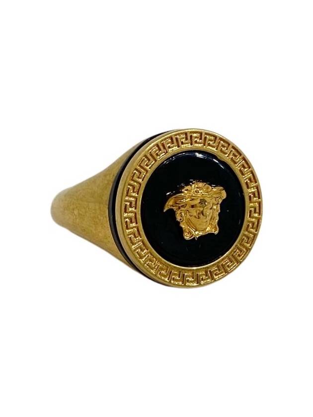 Tribute Medusa Enamel Ring Ring DG57285 - VERSACE - BALAAN 3