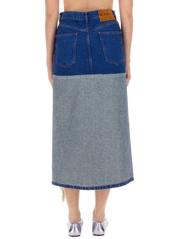 Marni Denim Skirt - MARNI - BALAAN 3