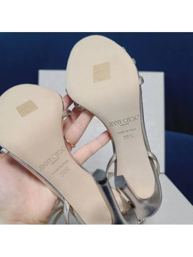 Silver strap sandals MIMI MIMI100MNA last product recommended as a gift for women - JIMMY CHOO - BALAAN 6