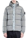 Nylon Metal Econyl Padding Gray - STONE ISLAND - BALAAN 4