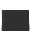 GG Rubber Effect Half Wallet Black - GUCCI - BALAAN 1