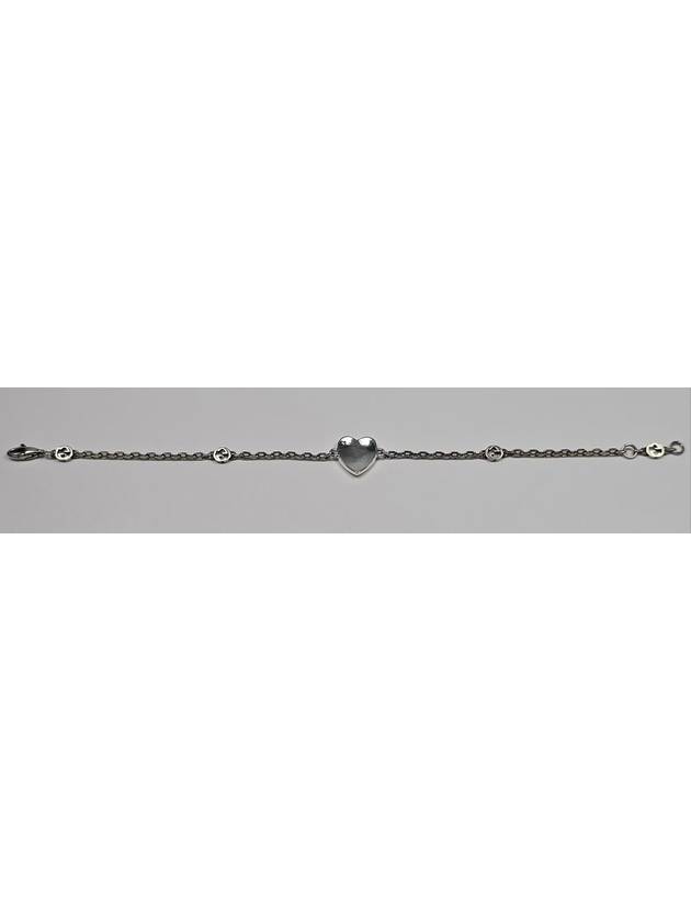 G interlocking heart blasley bracelet - GUCCI - BALAAN 5