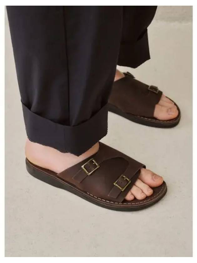 SANDALS 1016NN SETH BROWN Unisex - JERUSALEM - BALAAN 1