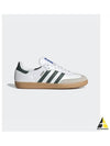 Samba OG Low Top Sneakers White Green - ADIDAS - BALAAN 2