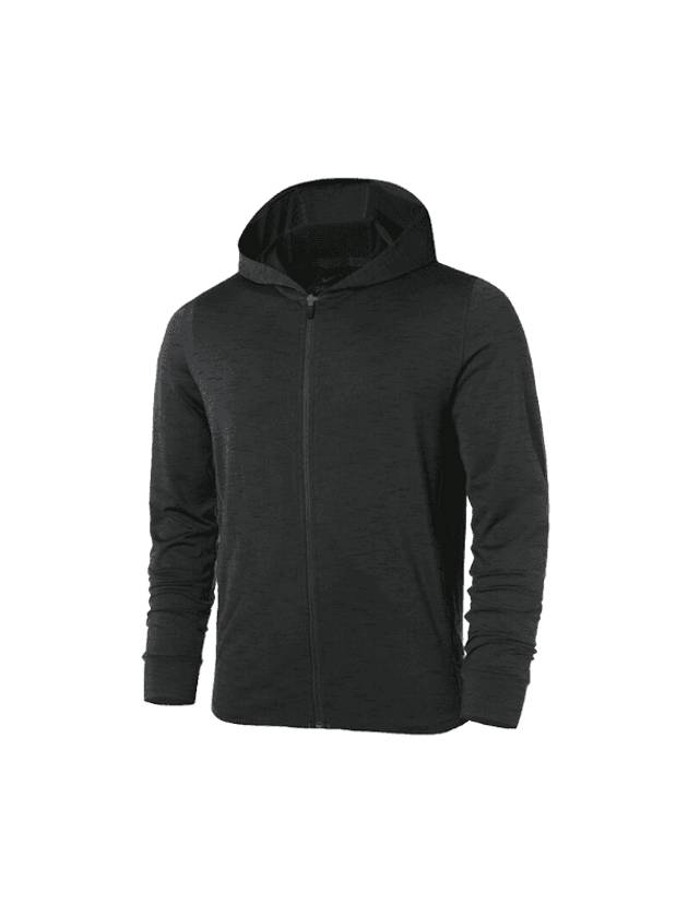 Hooded Sweatshirt CZ2217 010 Czarny Szary - NIKE - BALAAN 1