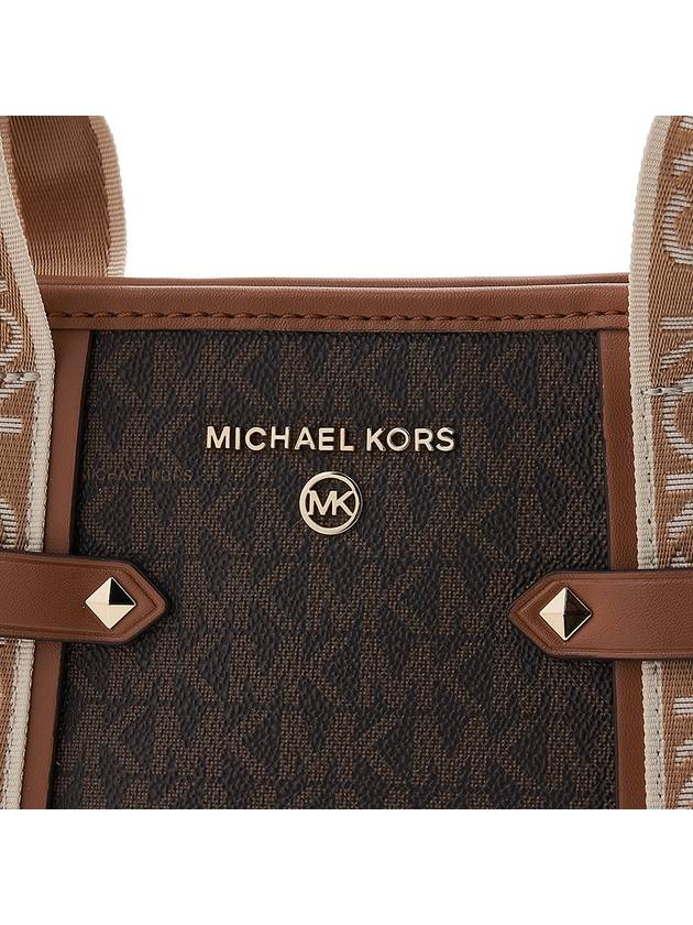 Maeve Small Logo Tote Bag Brown - MICHAEL KORS - BALAAN 8