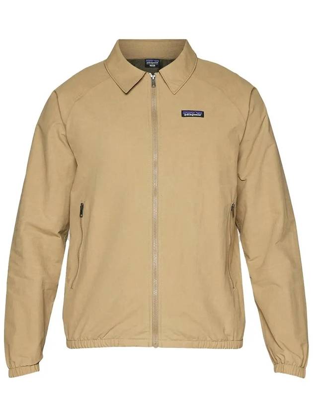 Men's Baggies Logo Patch Zip Pocket Zip-Up Jacket Classic Tan - PATAGONIA - BALAAN 2