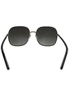 Eyewear Square Metal Sunglasses Black - PRADA - BALAAN 8