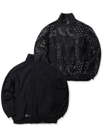 Reversible Bandana Trucker Windbreaker Black - OFFGRID - BALAAN 2