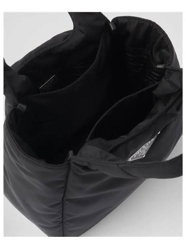 Small Padded Re-Nylon Tote Bag Nero - PRADA - BALAAN 5