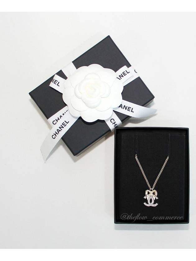 CC Logo Ribbon Necklace Gold - CHANEL - BALAAN 2