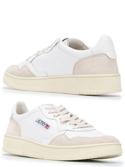 Medalist Suede Low Top Sneakers White - AUTRY - BALAAN 2