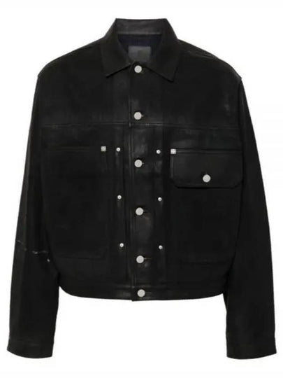 Logo Denim Jacket Black - GIVENCHY - BALAAN 2