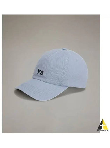 Y 3 U dad cap blue TACBLU - Y-3 - BALAAN 1