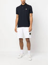 Men's Logo Patch Polo Shirt Navy - STONE ISLAND - BALAAN 3