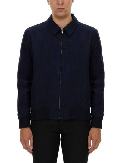 Gilles Zip-Up Jacket Blue - A.P.C. - BALAAN 2