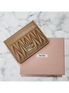 Materasse Nappa Leather Card Wallet Caramel - MIU MIU - BALAAN 3