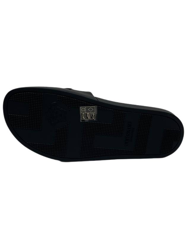 Men's Medusa Biggie Slippers Black - VERSACE - BALAAN 7