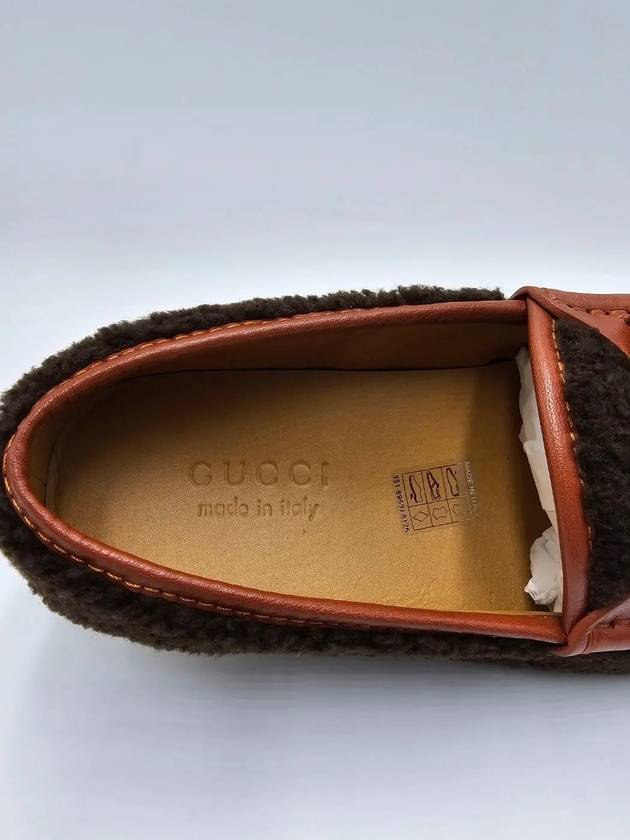 Men's Horsebit Teddy Loafer Brown - GUCCI - BALAAN 7