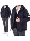 David-TC Down Short Parka Navy - STONE ISLAND - BALAAN 2