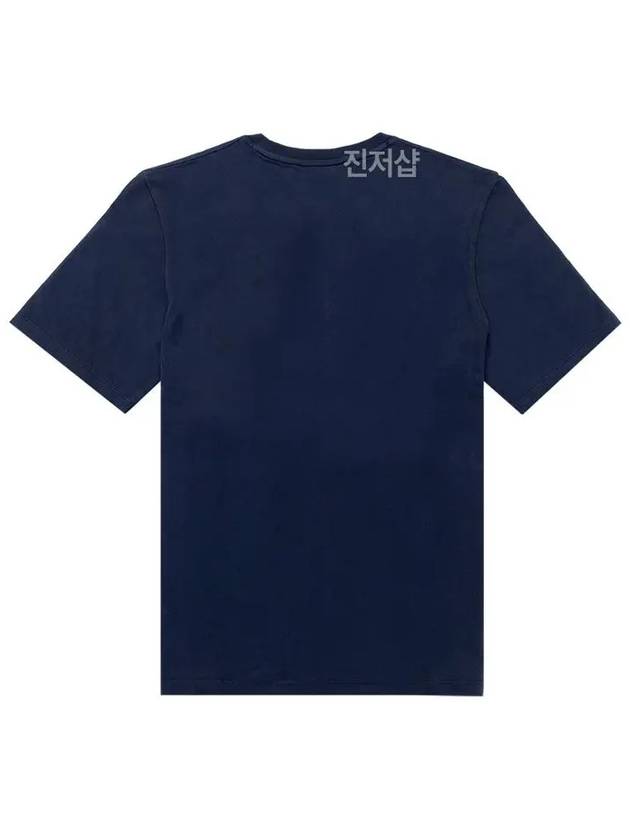 Fox Head Patch Classic Short Sleeve T-Shirt Ink Blue - MAISON KITSUNE - BALAAN 3