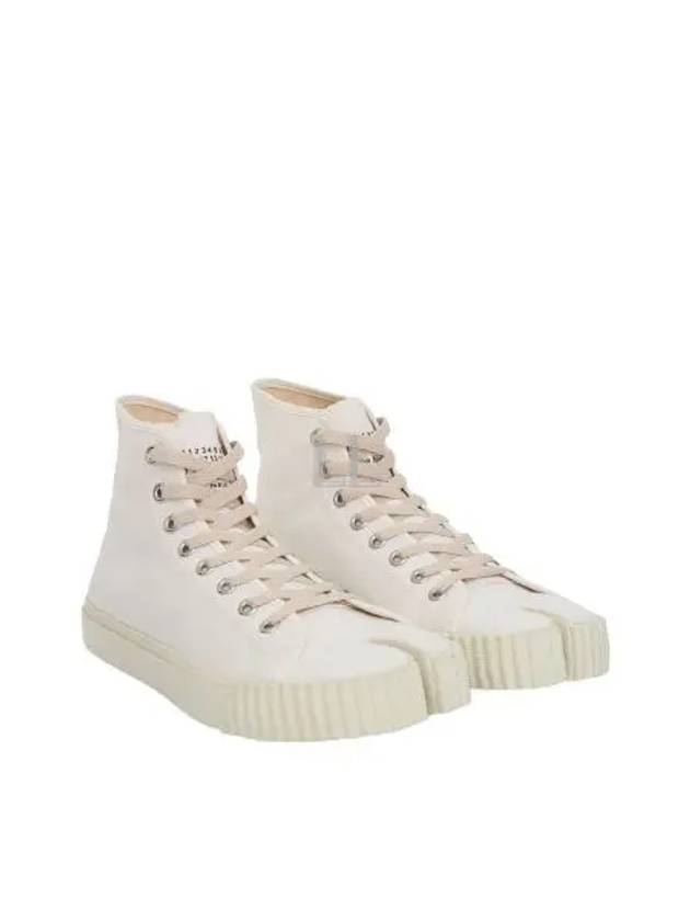 Tabi Split Toe High Top Sneakers White - MAISON MARGIELA - BALAAN 2