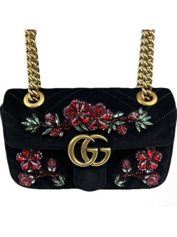 Matrace Velvet Mini Shoulder Bag 512200 - GUCCI - BALAAN 1