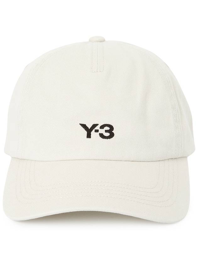 Y 3 Dad Cap IN2390 TALC Unisex - YOHJI YAMAMOTO - BALAAN 2