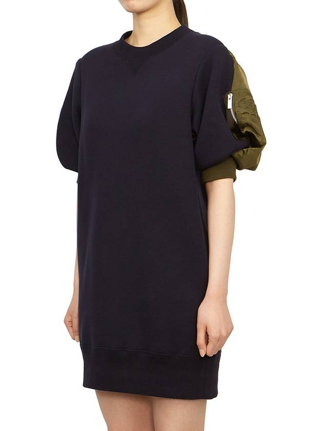 2407261 247 Women s short sleeve dress - SACAI - BALAAN 4