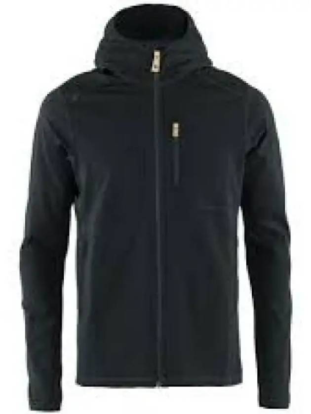 Men's Keb Fleece Hoodie Black - FJALL RAVEN - BALAAN 2