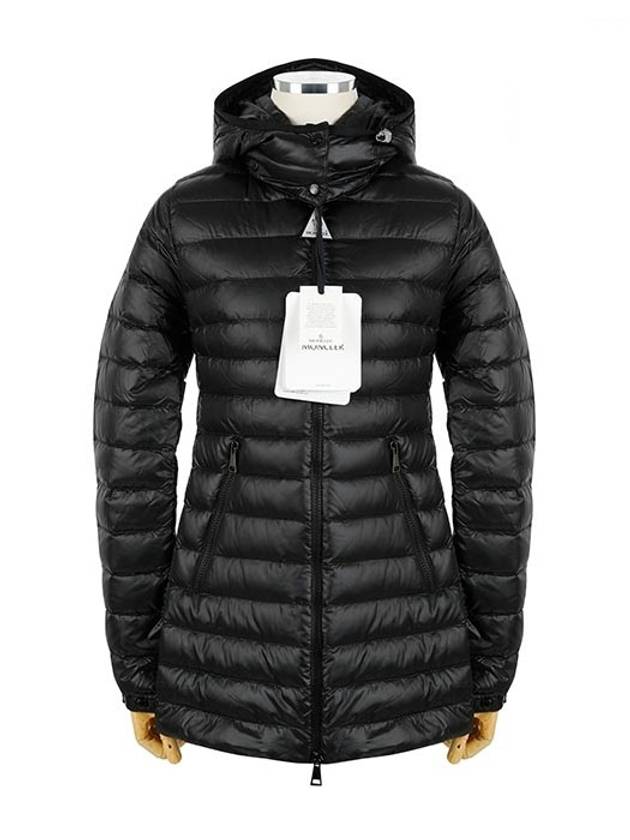 Women's Menthe Hooded Goose Down Lightweight Padding Black - MONCLER - BALAAN 3