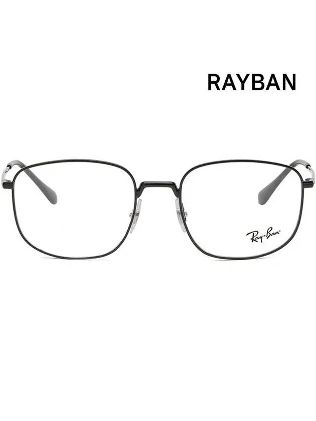 Glasses Frame RB6457 2509 Black Metal - RAY-BAN - BALAAN 3