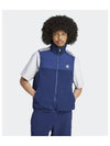 adidas 3S Fleece Vest Navy IZ2482 - ADIDAS - BALAAN 2