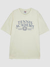 Tennis Crew Neck Short Sleeve T Shirt White - AUTRY - BALAAN 1