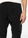 Chrome R Regular Lens Wappen Track Pants Black - CP COMPANY - BALAAN 7