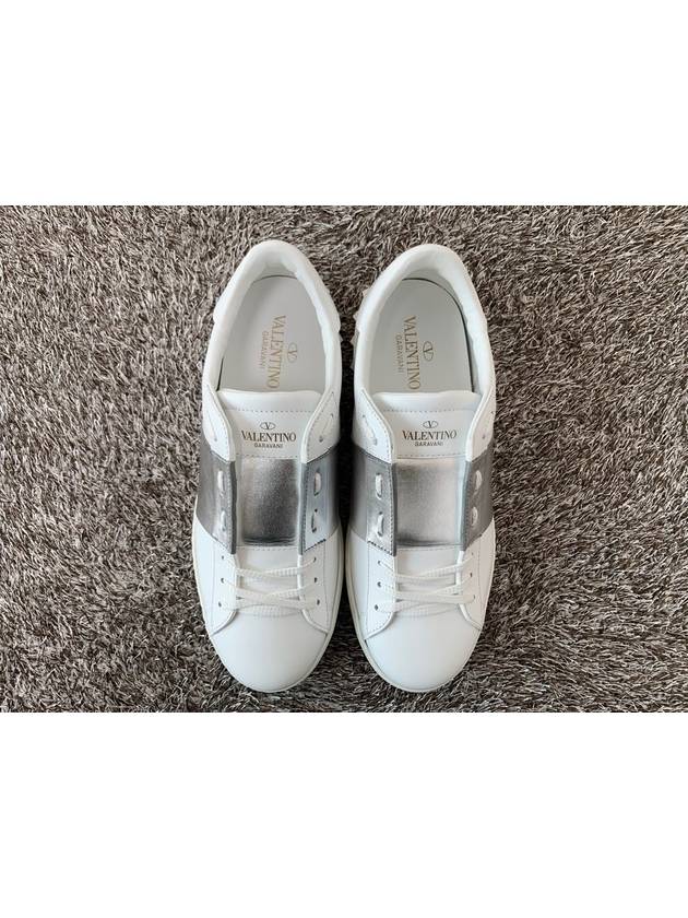 Hidden Open Men s Sneakers Silver 40 - VALENTINO - BALAAN 8