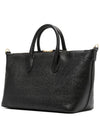 Pebble Grain Small Duffel Bag Black - THOM BROWNE - BALAAN 4